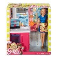 Фото Ігровий набір Barbie c меблями DVX51 - 1